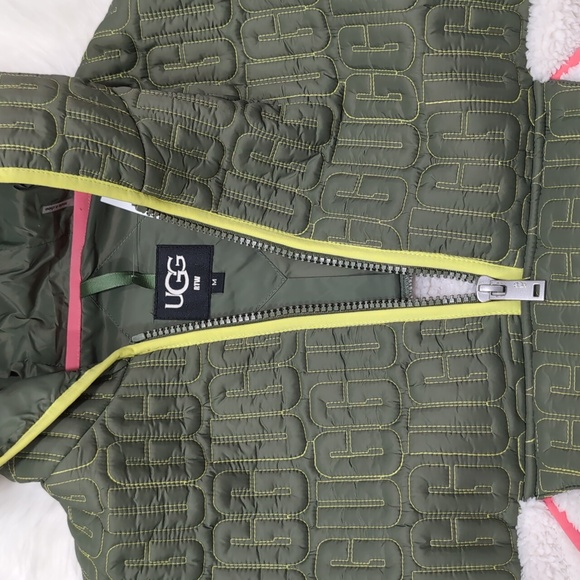 NWT UGG Iggy Sherpa Half Zip Pullover - Picture 12 of 16